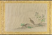 Album of Copies of Chinese Paintings, Kano Tsunenobu (Japanese, 1636–1713), Album of thirty paintings; ink and color on silk, Japan