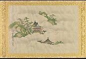 Album of Copies of Chinese Paintings, Kano Tsunenobu (Japanese, 1636–1713), Album of thirty paintings; ink and color on silk, Japan