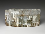 Chaos, Yoon Kwang-Cho (Korean, born 1946), Stoneware with white slip and ash glaze, Korea