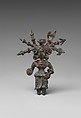 Goddess with Weapons in Her Hair, Copper alloy, North India (possibly Kausambi, Uttar Pradesh)