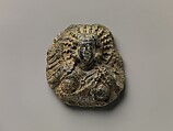 Roundel with a Winged Female Deity
, Schist, Pakistan (ancient region of Gandhara)