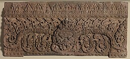 Lintel with a Kala Head, Sandstone, Northeast Thailand