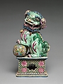 Figure of a Lion, Porcelain, China