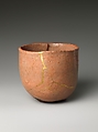 Teabowl, Hon'ami Kōetsu (Japanese, 1558–1637), Clay covered with glaze, except on lower part where it is left bare, Japan