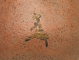 Teabowl, Hon&#39;ami Kōetsu (Japanese, 1558–1637), Clay covered with glaze, except on lower part where it is left bare, Japan