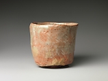 Teabowl, Sonyu (Japanese, died 1725), Clay covered with glaze (Raku ware), Japan