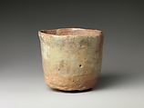Teabowl, Sonyu (Japanese, died 1725), Clay covered with glaze (Raku ware), Japan