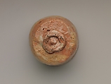 Teabowl, Sonyu (Japanese, died 1725), Clay covered with glaze (Raku ware), Japan