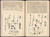 One Hundred Paintings of the Ogata Lineage (Ogata ryu hyakuzu), Nakano Kimei (Japanese, 1834–1892), Set of two Woodblock printed books; ink on paper, Japan