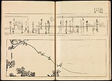 One Hundred Paintings of the Ogata Lineage (Ogata ryu hyakuzu), Nakano Kimei (Japanese, 1834–1892), Set of two Woodblock printed books; ink on paper, Japan