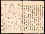 Mirror of Genuine Work of Monk Hōitsu (Hōitsu shōnin shinseki kagami), Ikeda Koson (Japanese, 1803–1868), Set of two woodblock printed books; ink and color on paper, Japan