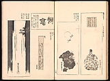 Mirror of Genuine Work of Monk Hōitsu (Hōitsu shōnin shinseki kagami), Ikeda Koson (Japanese, 1803–1868), Set of two woodblock printed books; ink and color on paper, Japan