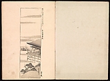 Mirror of Genuine Work of Monk Hōitsu (Hōitsu shōnin shinseki kagami), Ikeda Koson (Japanese, 1803–1868), Set of two woodblock printed books; ink and color on paper, Japan