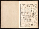 Spread 17 of 17 Ink Traces of Kenzan (Kenzan iboku), Sakai Hōitsu (Japanese, 1761–1828), Woodblock printed book; ink and color on paper, Japan