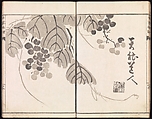 Sketches Reproduced from Works of Famous Artists, Kawanabe Kyōsai 河鍋暁斎 (Japanese, 1831–1889) and many others, Ink and color on paper, Japan