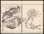 Sketches Reproduced from Works of Famous Artists, Kawanabe Kyōsai 河鍋暁斎 (Japanese, 1831–1889) and many others, Ink and color on paper, Japan