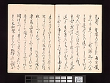 Vol. 1 Spread 3 One Hundred Newly Selected Designs by Kōrin (Kōrin shinsen hyakuzu), Ogata Kōrin (Japanese, 1658–1716), Two volumes of Woodblock printed books; ink on paper, Japan