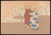 Flowers of a Hundred Worlds (Momoyogusa), Kamisaka Sekka (Japanese, 1866–1942), Set of three woodblock-printed books; ink and color on paper, Japan