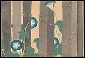 Flowers of a Hundred Worlds (Momoyogusa), Kamisaka Sekka (Japanese, 1866–1942), Set of three woodblock-printed books; ink and color on paper, Japan