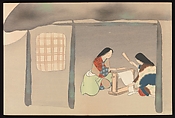 Flowers of a Hundred Worlds (Momoyogusa), Kamisaka Sekka (Japanese, 1866–1942), Set of three woodblock-printed books; ink and color on paper, Japan