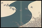 Flowers of a Hundred Worlds (Momoyogusa), Kamisaka Sekka (Japanese, 1866–1942), Set of three woodblock-printed books; ink and color on paper, Japan