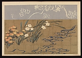 Kōrin-style Patterns (Kōrin moyō), Furuya Kōrin (Japanese, 1875–1910), Two volumes; ink on paper, Japan