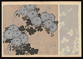 Kōrin-style Patterns (Kōrin moyō), Furuya Kōrin (Japanese, 1875–1910), Two volumes; ink on paper, Japan