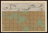 Kōrin-style Patterns (Kōrin moyō), Furuya Kōrin (Japanese, 1875–1910), Two volumes; ink on paper, Japan