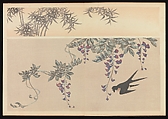 Kōrin-style Patterns (Kōrin moyō), Furuya Kōrin (Japanese, 1875–1910), Two volumes; ink on paper, Japan
