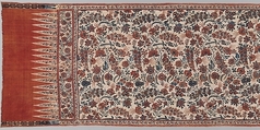 Hip Wrapper (Tuppotiya), Mordant- and resist-dyed plain-weave cotton, India (for Indonesian market)
