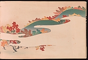 A Thousand Grasses (Chigusa), Kamisaka Sekka (Japanese, 1866–1942), Set of three woodblock-printed books; ink and color on paper, Japan