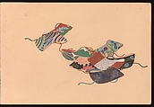 A Thousand Grasses (Chigusa), Kamisaka Sekka (Japanese, 1866–1942), Set of three woodblock-printed books; ink and color on paper, Japan