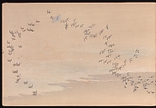 A Thousand Grasses (Chigusa), Kamisaka Sekka (Japanese, 1866–1942), Set of three woodblock-printed books; ink and color on paper, Japan
