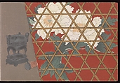 A Thousand Grasses (Chigusa), Kamisaka Sekka (Japanese, 1866–1942), Set of three woodblock-printed books; ink and color on paper, Japan
