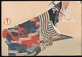 A Thousand Grasses (Chigusa), Kamisaka Sekka (Japanese, 1866–1942), Set of three woodblock-printed books; ink and color on paper, Japan