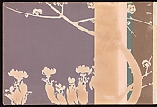 A Thousand Grasses (Chigusa), Kamisaka Sekka (Japanese, 1866–1942), Set of three woodblock-printed books; ink and color on paper, Japan