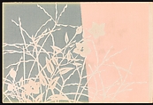 A Thousand Grasses (Chigusa), Kamisaka Sekka (Japanese, 1866–1942), Set of three woodblock-printed books; ink and color on paper, Japan