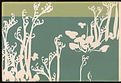A Thousand Grasses (Chigusa), Kamisaka Sekka (Japanese, 1866–1942), Set of three woodblock-printed books; ink and color on paper, Japan