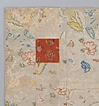 Buddhist Vestment (Kesa), Lampas, silk; squares:silk satin, brocaded, silk and gilt paper-wrapped thread, Japan