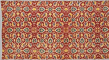 Dye-Patterned Silk, Silk (clamp resist, dyed), India