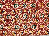 Dye-Patterned Silk, Silk (clamp resist, dyed), India