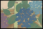 Flowers of a Hundred Worlds (Momoyogusa), Kamisaka Sekka (Japanese, 1866–1942), Set of three woodblock-printed books; ink and color on paper, Japan