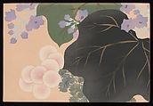 Flowers of a Hundred Worlds (Momoyogusa), Kamisaka Sekka (Japanese, 1866–1942), Set of three woodblock-printed books; ink and color on paper, Japan