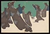 Flowers of a Hundred Worlds (Momoyogusa), Kamisaka Sekka (Japanese, 1866–1942), Set of three woodblock-printed books; ink and color on paper, Japan