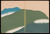 Flowers of a Hundred Worlds (Momoyogusa), Kamisaka Sekka (Japanese, 1866–1942), Set of three woodblock-printed books; ink and color on paper, Japan