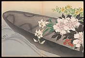 Flowers of a Hundred Worlds (Momoyogusa), Kamisaka Sekka (Japanese, 1866–1942), Set of three woodblock-printed books; ink and color on paper, Japan