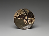 Dishes with Seasonal Designs, Ogata Kenzan (Japanese, 1663–1743), Earthenware with white slip, iron oxide and underglaze cobalt-blue (Nijō Chōjiya-machi kiln, Kyoto), Japan
