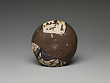 Dishes with Seasonal Designs, Ogata Kenzan (Japanese, 1663–1743), Earthenware with white slip, iron oxide and underglaze cobalt-blue (Nijō Chōjiya-machi kiln, Kyoto), Japan