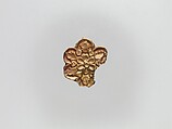 Flower-Shaped Clothing Plaque, Gold, China (Xinjiang Autonomous Region, Central Asia)