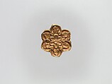 Flower-Shaped Fitting, Gold, Northwest China/Eastern Central Asia